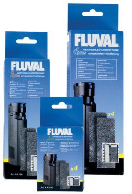 Filterpatron Fluval 2+ - Aktivt kull