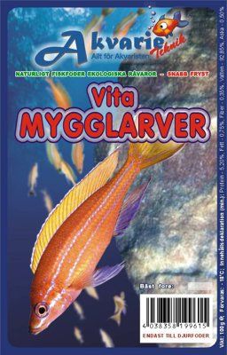 Hvite mygglarver 100g