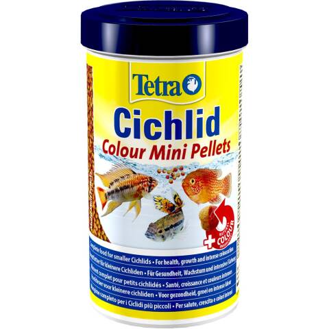 Tetra Cichlid Colour Mini Pellets 500ml