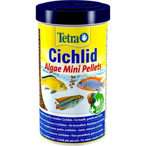 Tetra Cichlid Algae Mini Pellets 500ml