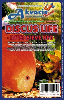 Discus Life Intensiv Rød 100g