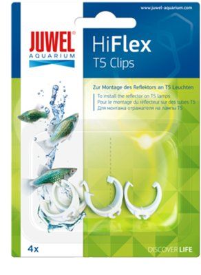 Juwel HiFlex clips 4stk - T5