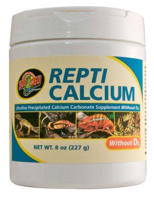 Zoo Med Repti Calcium 227g uten D3