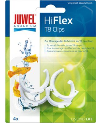 Juwel HiFlex clips 4stk - T8