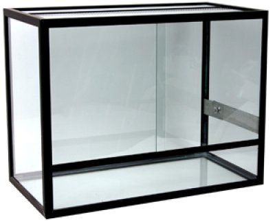 Terrarium 110L - Svart