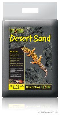 Exo Terra Desert Sand - Svart