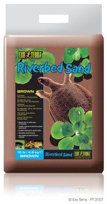 Exo Terra Riverbed sand - Brun