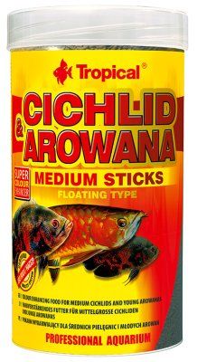 Tropical Cichlid & Arowana Sticks 250ml - M