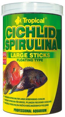 Tropical Cichlid Spirulina Sticks 1L - L