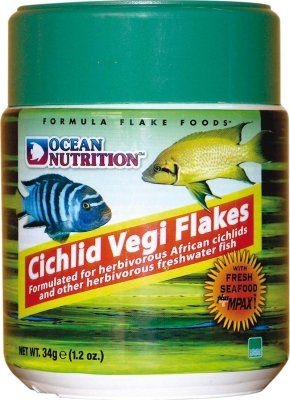 ON Cichlid Vegi Flakes 34g