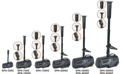 Boyu Fontenepumpe 1000L/t