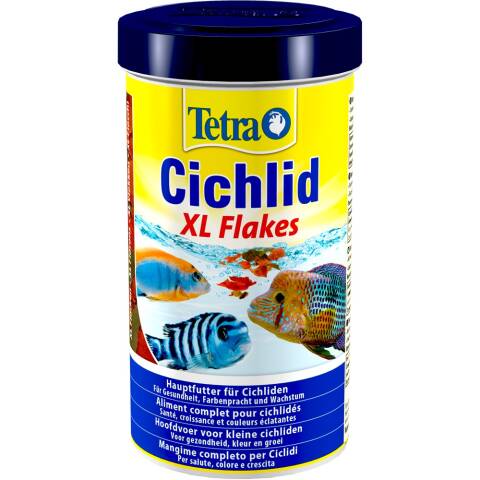 Tetra Cichlid XL Flakes 500ml