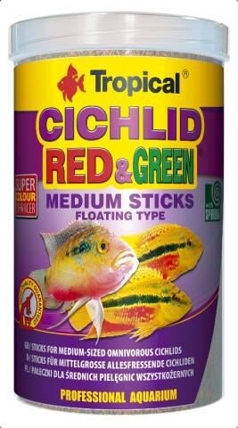 Tropical Cichlid Red & Green M sticks 250ml